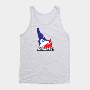 Ridaho! Snowmobile Tank Top